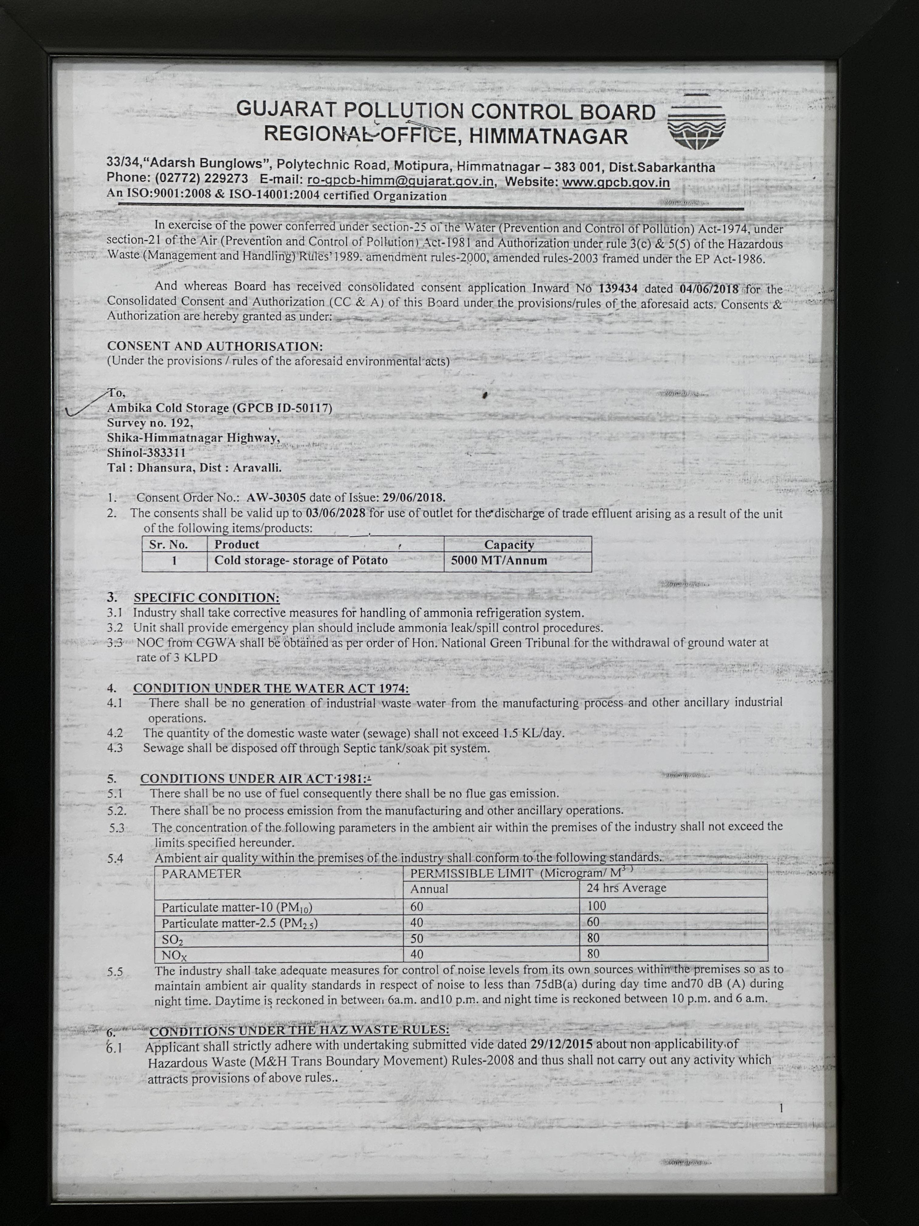 Safety Standards Certification